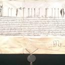 Bulla papieża Aleksandra VI w sprawie arcybiskupstwa gnieźnieńskiego, lico dokumentu z 1493 r